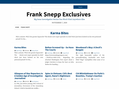 franksneppexclusives.com snapshot