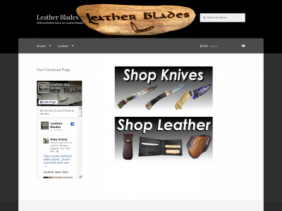 leatherblades.store snapshot