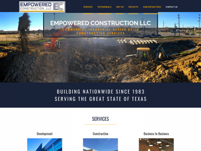 empoweredconstruction.us snapshot