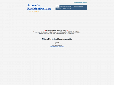 asperedsforaldraforening.se snapshot