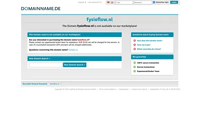 fysioflow.nl snapshot