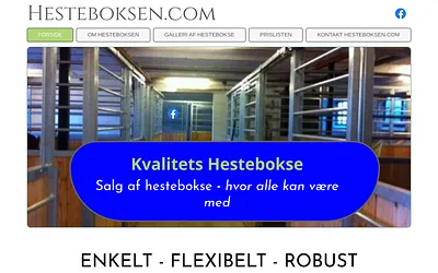 hesteboksen.com snapshot