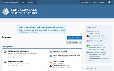 schlaganfallforum.com snapshot