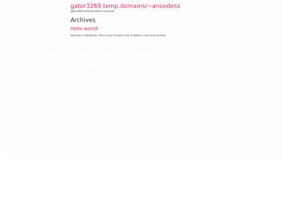 anoodpress.org snapshot