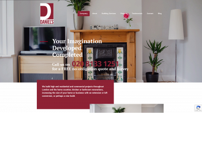 danielscontractors.co.uk snapshot