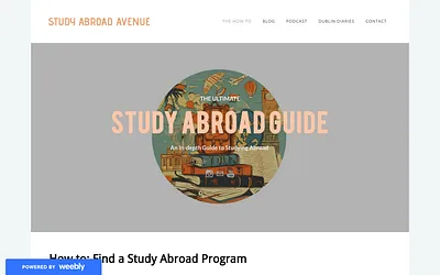 studyabroadavenue.weebly.com snapshot