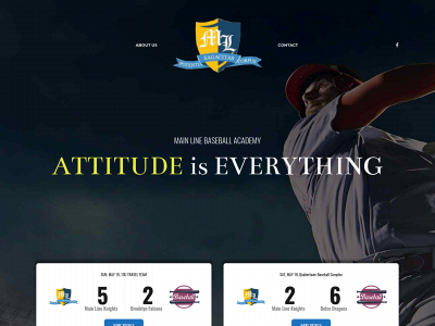 mainlinebaseball.org snapshot