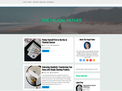 thefrugalfather.blog snapshot
