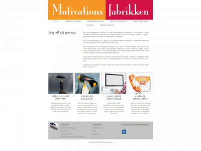 motivationsfabrikken.dk snapshot