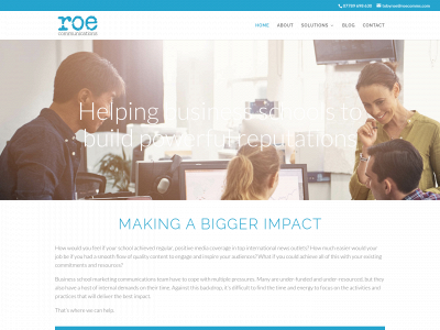 roecomms.com snapshot