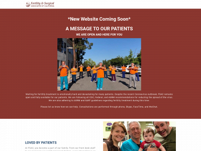 fertilityassociates.com snapshot