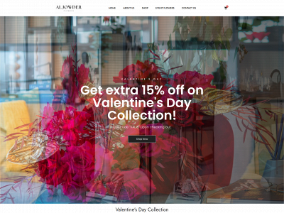 aljowderflowers.com snapshot