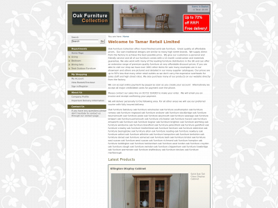 oakfurniturecollection.co.uk snapshot