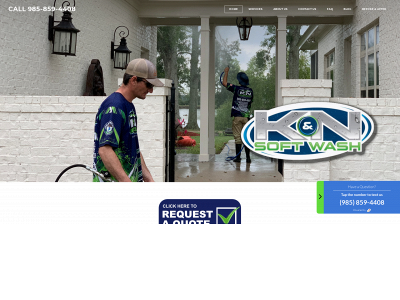 www.knsoftwash.com snapshot