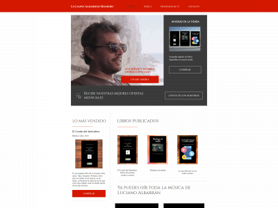 lucianoalbarran.com snapshot