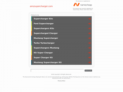 amzsupercharger.com snapshot