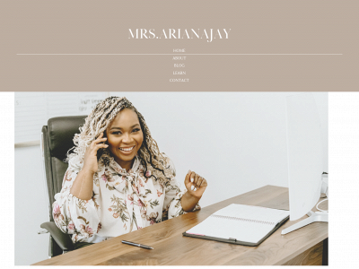 mrsarianajay.com snapshot