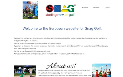 snaggolfeurope.com snapshot
