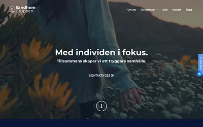 sandhemgruppen.se snapshot