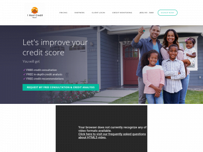 1roofcreditrepair.com snapshot