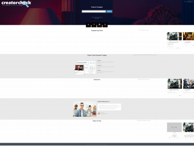 creatorcheck.com snapshot