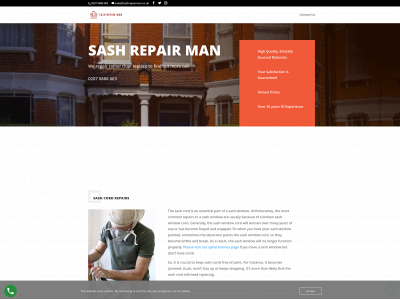 sashrepairman.co.uk snapshot