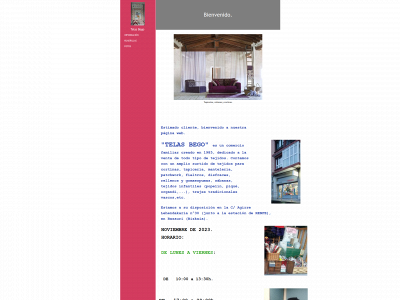 telasbego.es snapshot