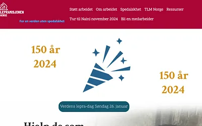 lepramisjonen.org snapshot