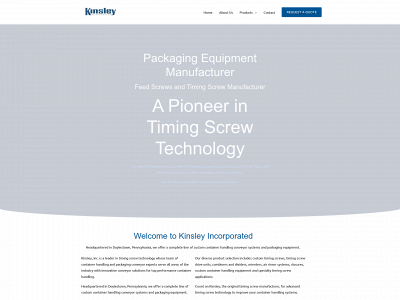 kinsleyinc.com snapshot