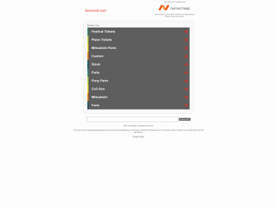 kevincolt.com snapshot