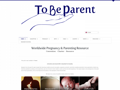 tobeparent.com snapshot