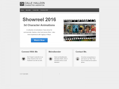 callehalldin.com snapshot