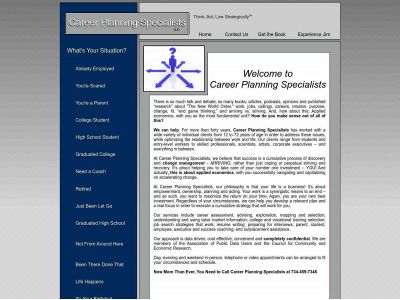 careerplanningspecialists.com snapshot