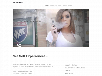 thevapedepot.weebly.com snapshot