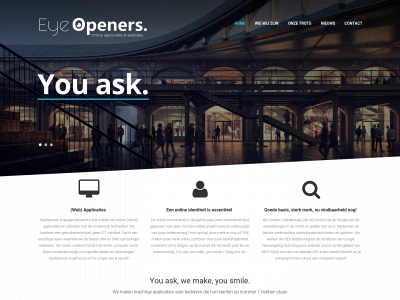 eyeopenersbranding.nl snapshot