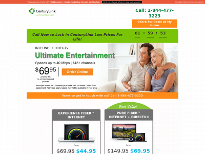 centurylink-internetspeed.com snapshot