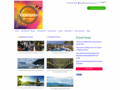 daisysventures.com snapshot