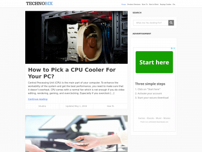 technobix.com snapshot