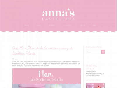 annaspasteleria.com snapshot