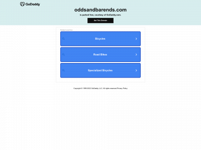 oddsandbarends.com snapshot