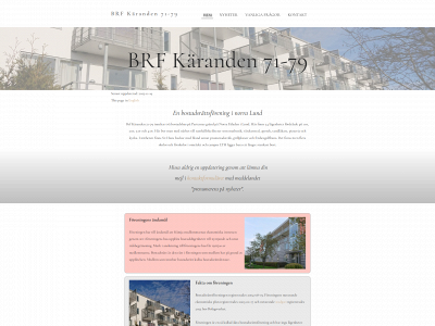 brfkaranden7179.se snapshot
