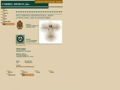 corbeldesign.com snapshot