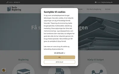 bachsbog.dk snapshot