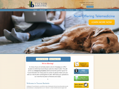 tucsonbariatric.com snapshot