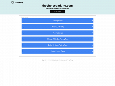 thechoiceparking.com snapshot