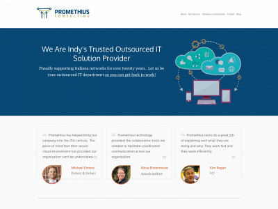 promethius.com snapshot