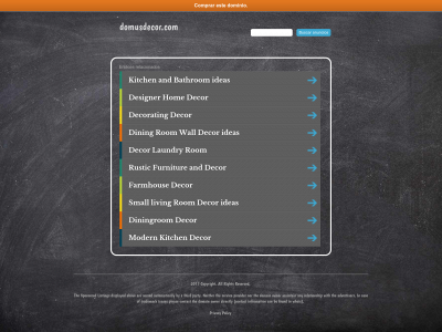www.domusdecor.com snapshot