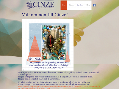 cinze.se snapshot