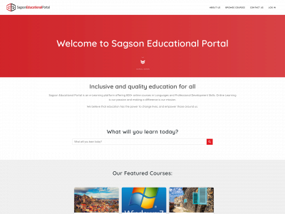 sagsonportal.com snapshot
