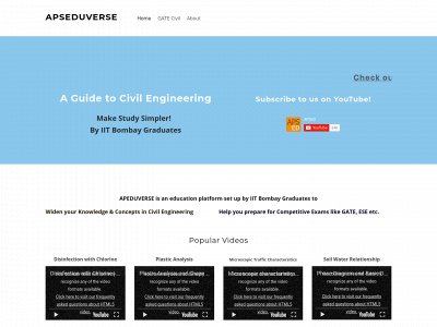 www.apseduverse.com snapshot